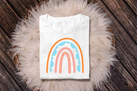 Boho Rainbow SVG Bundle SVG Regulrcrative 