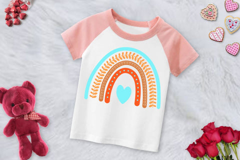 Boho Rainbow SVG Bundle SVG Regulrcrative 