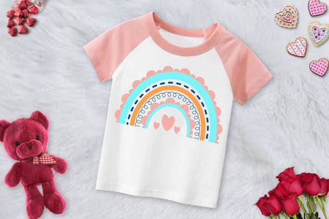 Boho Rainbow SVG Bundle SVG Regulrcrative 