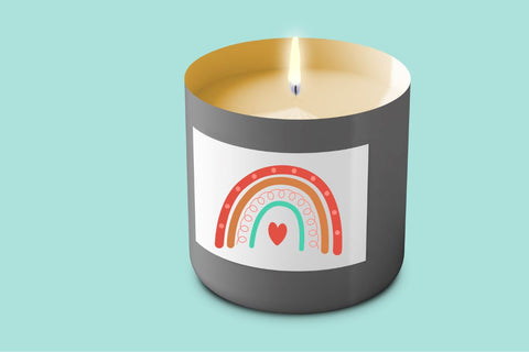 Boho Rainbow SVG Bundle SVG Regulrcrative 