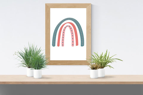 Boho Rainbow SVG Bundle SVG Regulrcrative 