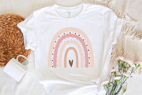 Boho Rainbow SVG Design Bundle SVG FiveStarCrafting 