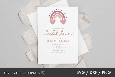 Boho Rainbow SVG - Volume 1 SVG DIY Craft Tutorials 
