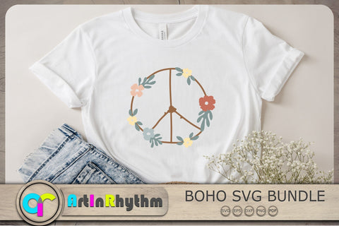 Boho Shape SVG Bundle, Abstract Boho SVG, Boho SVG Files, Boho SVG Bundle SVG Artinrhythm shop 