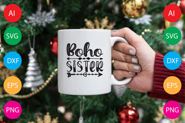 Boho Sister SVG CraftlabSvg29 