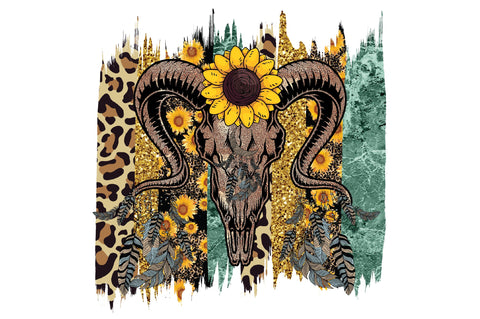 Boho Skull Western Sublimation Jagonath Roy 