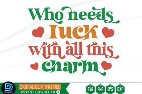 Boho St Patricks Day SVG Bundle SVG DESIGNISTIC 