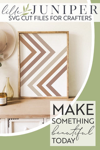 Boho Stripes SVG | Wood Sign SVG SVG LilleJuniper 