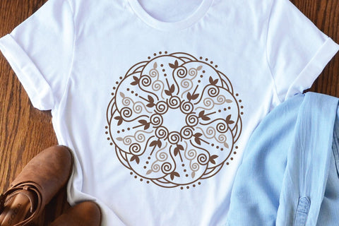 Boho Style SVG Cut file | Boho Pillow T-shirt Design SVG zoellartz 