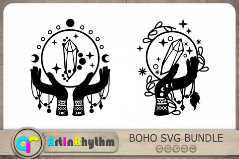 Boho Svg, Boho Svg Bundle, Boho Cow Skull Svg, Arrow Svg SVG Artinrhythm shop 