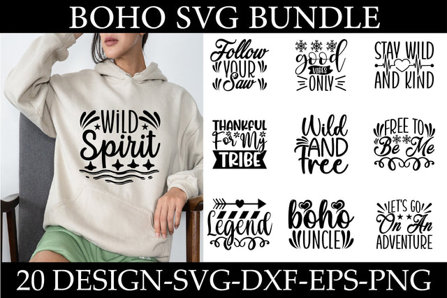 Boho SVG Bundle SVG Shahin alam 