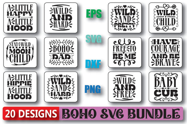 Boho Svg Bundle SVG Shahin alam 
