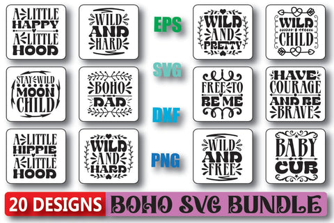 Boho Svg Bundle SVG Shahin alam 