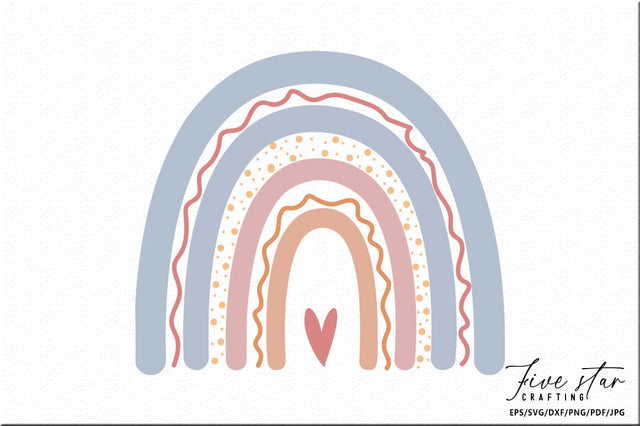 BoHo SVG Design SVG FiveStarCrafting 