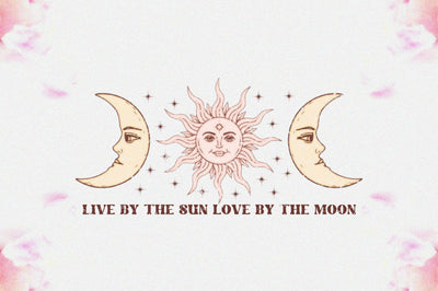 Boho the Moon the Sun Sublimation Sublimation Jagonath Roy 