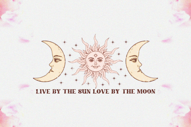 Boho the Moon the Sun Sublimation Sublimation Jagonath Roy 
