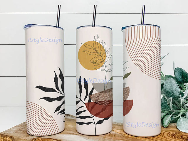 Boho Tumbler Wrap Boho Landscape Sublimation Designs Downloads Sublimation iStyleDesign 