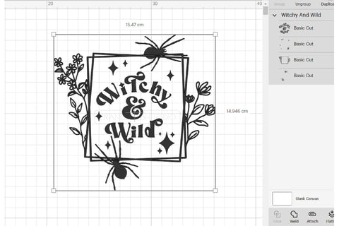 Boho Witch SVG Quote Retro Halloween Shirt Design SVG OrangeBrushStudio 