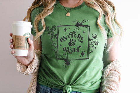 Boho Witch SVG Quote Retro Halloween Shirt Design SVG OrangeBrushStudio 