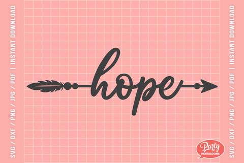 Boho Word Arrows SVG | Svg Dxf Png Pdf SVG Partypantaloons 