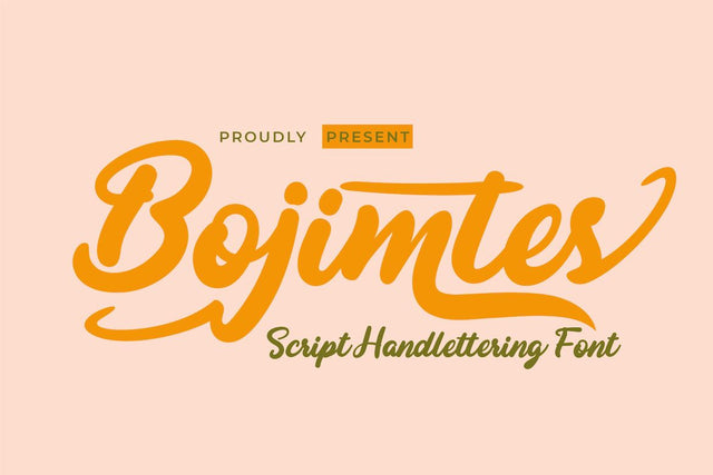 Bojimtes Font twinletter 