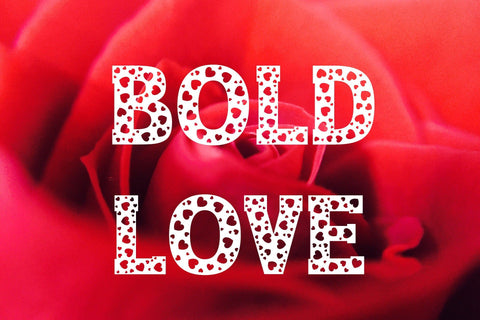 Bold Love - Valentines Font Font ampersand 