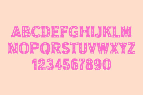 Bold Unicorn Font Font ampersand 