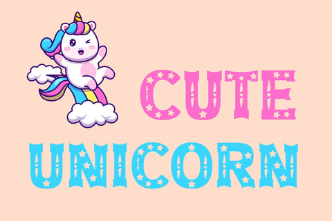 Bold Unicorn Font Font ampersand 