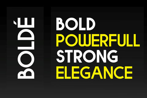 Bolde - Strong Sans Serif Font Mozzatype 
