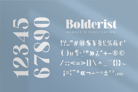 Bolderist Font Zeenesia Std 