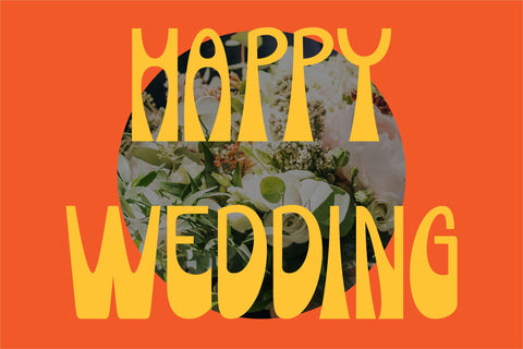 Boldscope - Retro Psychedelic Display Font ahweproject 