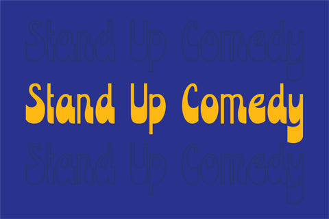 Boldscope - Retro Psychedelic Display Font ahweproject 