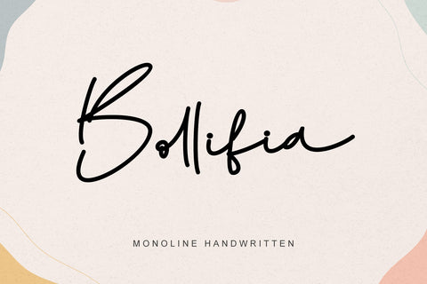 Bollifia Font Letterara 