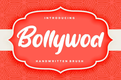Bollywod Handwritten Brush Font Creatype Studio 