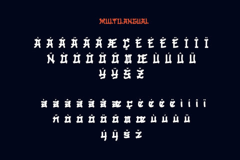 BOMADHA - Japanese style font Font twinletter 