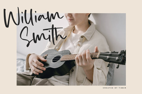 Bomdia - Handwritten Script Font Font Timur type 