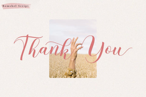 Bomshel Script Font Rotterlab studio 