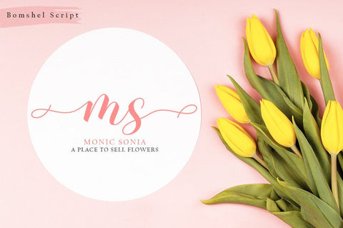 Bomshel Script Font Rotterlab studio 