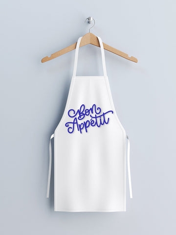 Bon Appétit Hand Lettered SVG Cut File | Designs for Cricut | Files for Silhouette | Kitchen Art SVG Maple & Olive Designs 