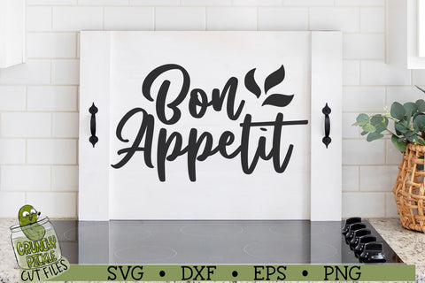 Bon Appetit Kitchen SVG File SVG Crunchy Pickle 