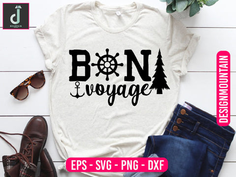 Bon voyage svg design SVG Alihossainbd 