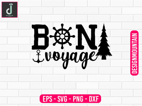 Bon voyage svg design SVG Alihossainbd 