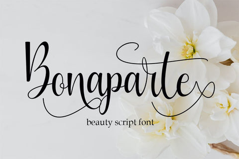 Bonaparte Font Supersemar Letter 
