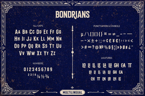 Bondrians Font Arterfak Project 