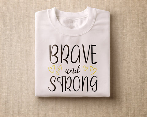 Bone Cancer Awareness SVG Bundle, 25 Bundle, Bone Cancer Cricut Files, Yellow Cancer Ribbon SVG, Sarcoma SVG SVG HappyDesignStudio 