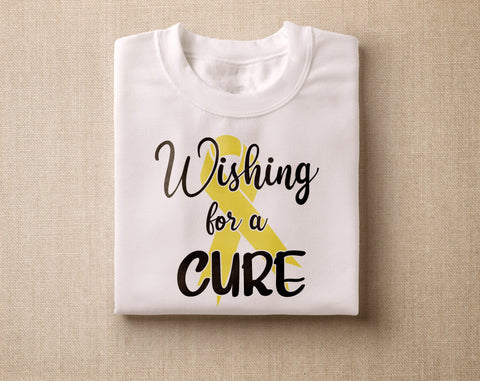 Bone Cancer Awareness SVG Bundle, 25 Bundle, Bone Cancer Cricut Files, Yellow Cancer Ribbon SVG, Sarcoma SVG SVG HappyDesignStudio 