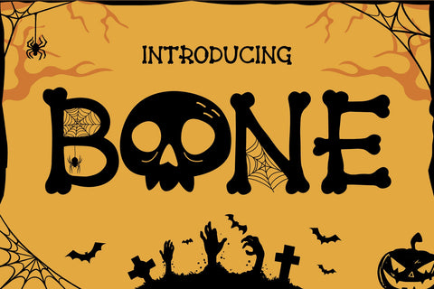 Bone Fonts Font Fox7 By Rattana 