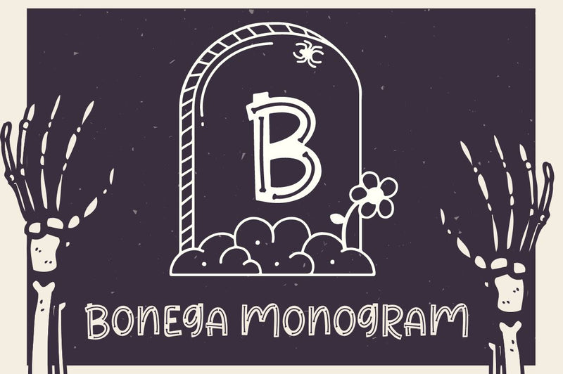 Bonega Monogram Font Attype studio 