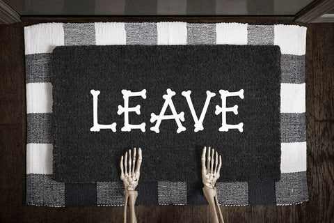 Boneyard - Halloween Skeleton Font Font KA Designs 