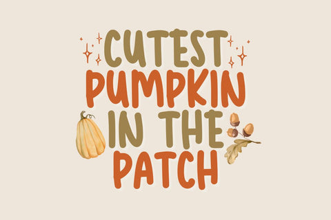 Bonfires Pumpkin - Cute Handwritten Font Font Masyafi Studio 